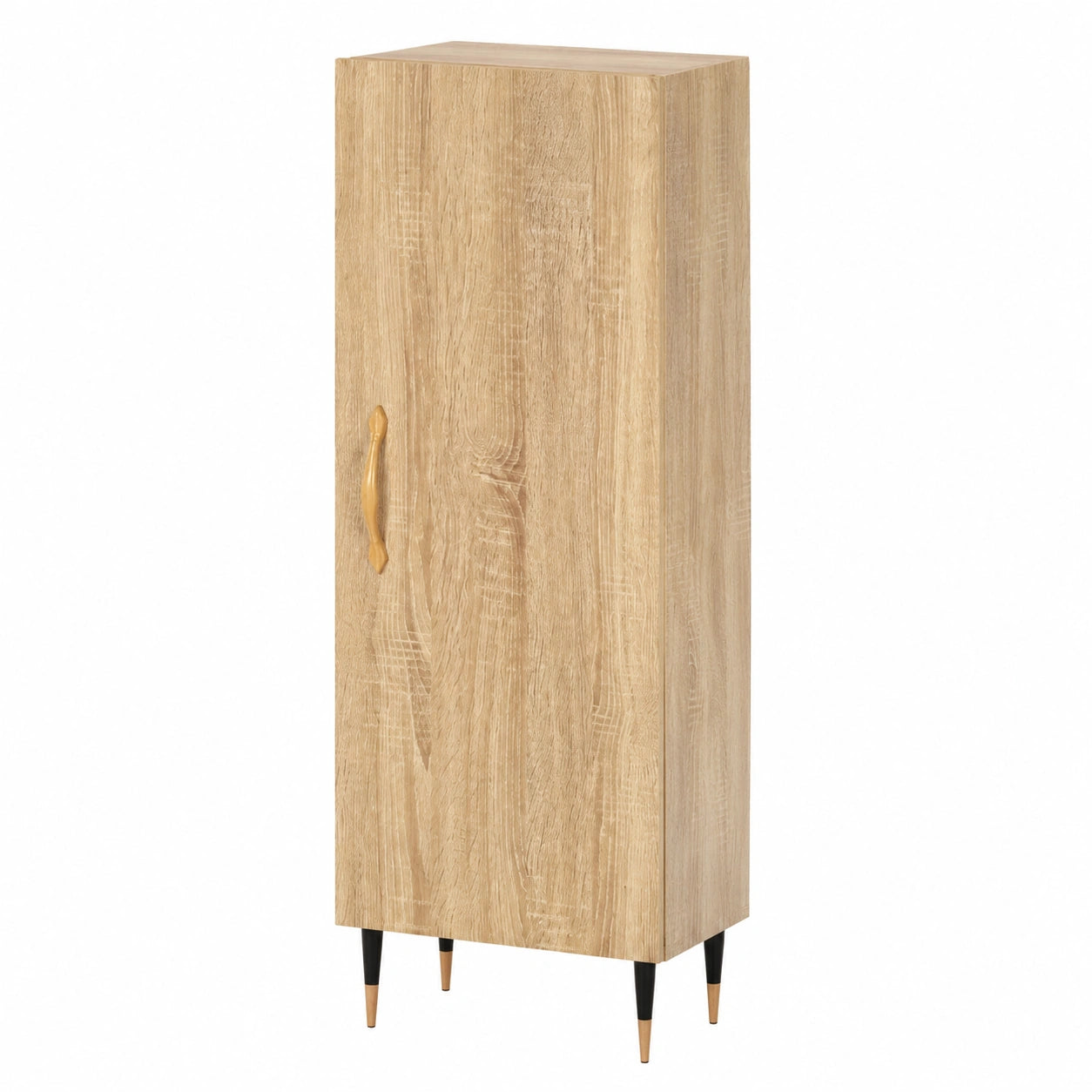 Hochwertiges Homgoday Sideboard in Sonoma-Eiche, 34,5 x 34 x 90 cm – Vielseitiger Küchenschrank und Beistellkommode